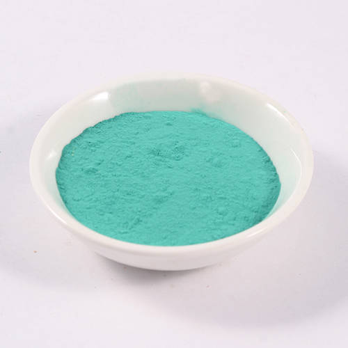 Coral Green - blue green pigment